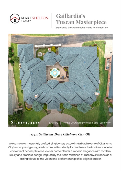 Real estate magazine cover design
